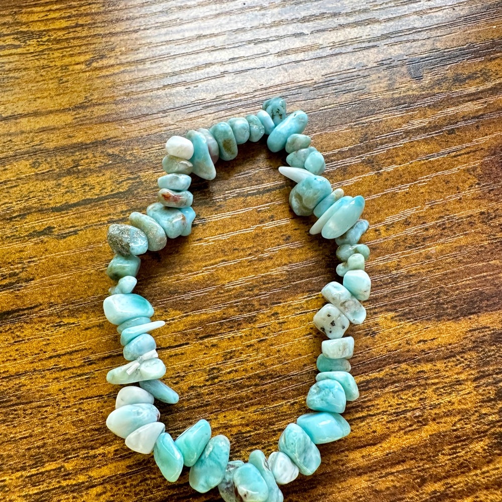 Naturel Larimar Bracelet
